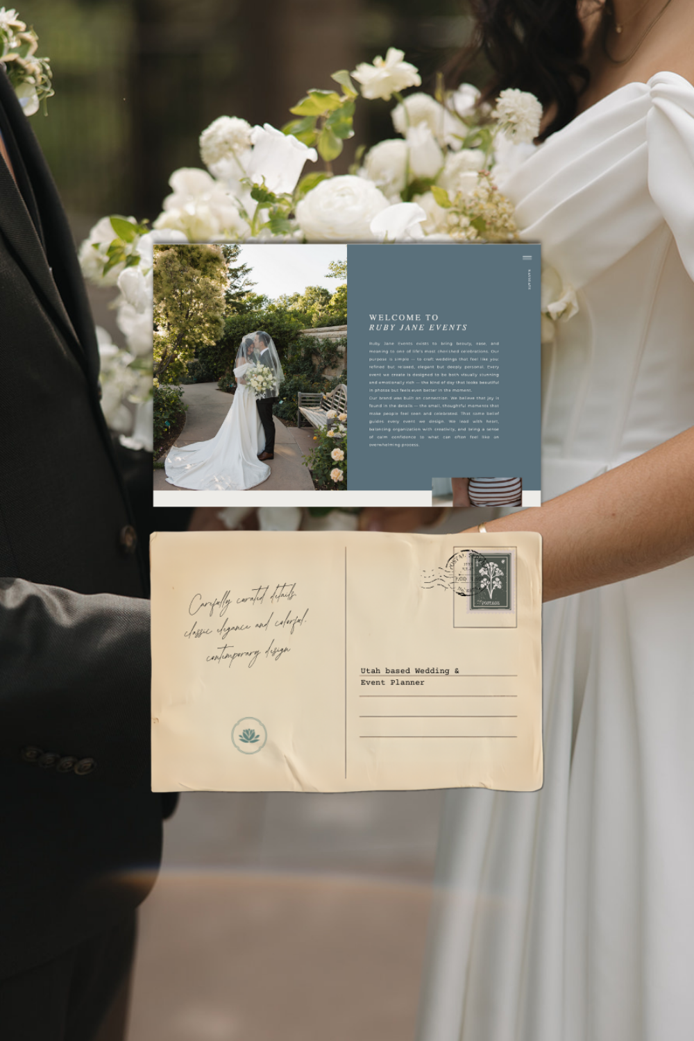 Custom website design for a wedding planner Showit vs. Squarespace